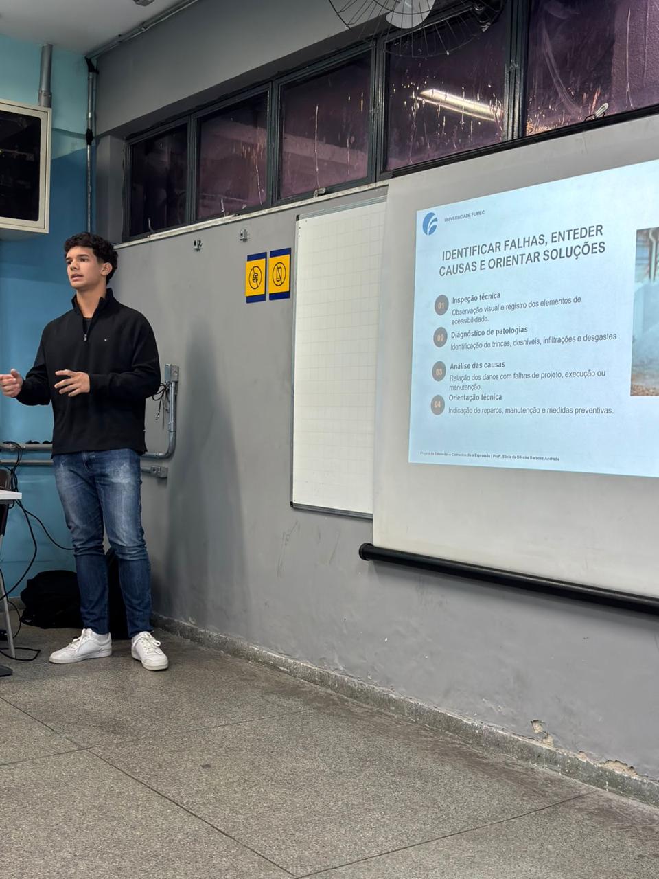 Apresentação do projeto de Engenharia Diagnóstica e Acessibilidade
